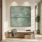 Extra Large Framed Black Abstract Wall Art - Image 3