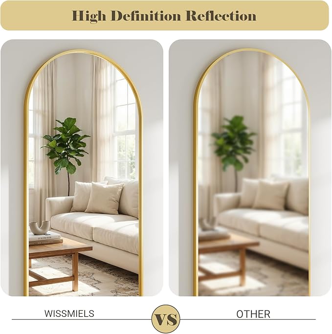 Mirror Full Length, Room Decor Big Full Body Floor Mirror - Image 2