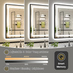 24x36 Inch LED Bathroom Mirror - Image 5