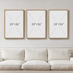 3 Piece Framed Vintage Botanical Wall Art - Image 8