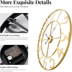 Cuspin Extra Large Wall Clock for Living Room Decor, 36 Inch Wall Clock - Image 4
