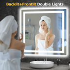 Hivone 36X36 LED Bathroom Mirror - Image 2