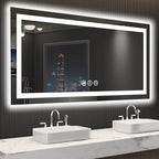 LOAAO 55X30 LED Bathroom Mirror by LOAAO