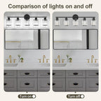 Crystal Bathroom Light Fixtures, Bathroom Lighting Fixtures Over Mirror - Image 7