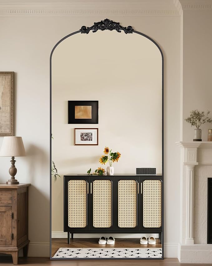 Antok Arched Full Length Mirror, Full Body Mirrors - Image 2