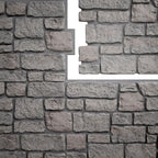EverStone Cobblestone Faux Stone Panel, Morning Dove Color - Image 9
