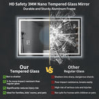 60"x36" LED Bathroom Mirror - Image 7
