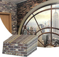 Dundee Deco 3D Wall Panels Faux Brick by DundeeDeco