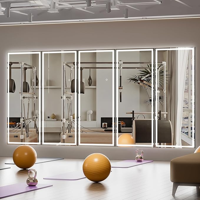 Hasipu Full Length Mirror with Lights, Full Body Dressing Hanging Mounted Mirror - Image 9