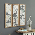 XIAOAIKA Boho Carved Wall Art Decor, 35.5 Inch Hand-Carved Panels, Antique by XIAOAIKA