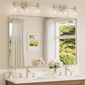 TETOTE 55 x 36 inch Brushed Nickel Mirror by TETOTE