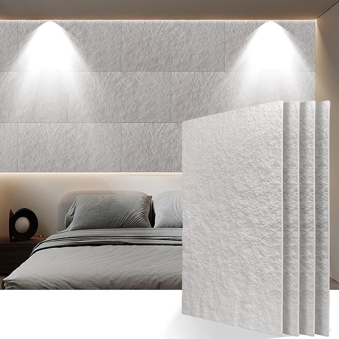 KASARO PU 3D Faux Stone Wall Panels, Cement Texture Accent - Image 9