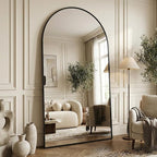 Suidia 86"x46" Arched Full Length Mirror - Image 2