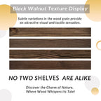 Floating Shelves 60 inch Long for Wall, Rustic Wood Wall Mounted Shelves for - Image 7
