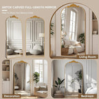 Antok Arched Full Length Mirror, Full Body Mirrors - Image 7
