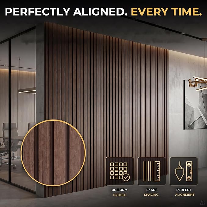 From Plain to Beautiful in Hours WPC Exterior Wall Slat Panels Waterproof - Image 4