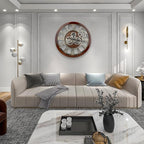 The B-Style Large Wall Clock 24 inch Moving Gear Wall Clock Oversized Vintage - Image 6