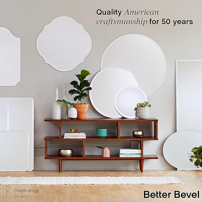 Better Bevel Frameless Oval Mirror - Image 6