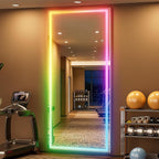 Hasipu 75"x28" LED RGB Bluetooth Full Length Mirror - Image 2