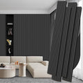 4 Pack Wood Panels for Wall, 106.3" × 11" Wood Slat Acoustic Panels for Wall by Ritollo