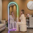 Hasipu Arch Full Length Mirror 75 x 28 in - Image 7