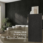 BEAUTYPEAK 3D Faux Stone Wall Panels, Home & Office Accent Wall, Easy Install - Image 3