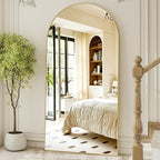 HARRITPURE 76"x34" Arched Full Length Mirror, Floor Mirrors - Image 6