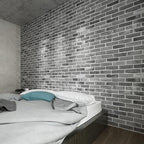 Art3d 20-Pack105 Sq.Ft Faux Brick 3D Wall Panels Peel and Stick in Stone Ash - Image 3