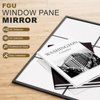 Window Mirrors for Wall Decor, Large Wall Mirrors Decorative Window Pane 28 x 55 - Image 5
