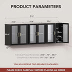 Furnaza LED Wall Storage Cabinets - Image 2