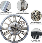 B-Style 36 Inch Large Wall Clock - Image 2