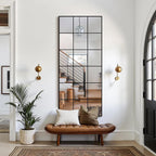 Window Mirrors for Wall Decor, Large Wall Mirrors Decorative Window Pane 30 x 70 - Image 6