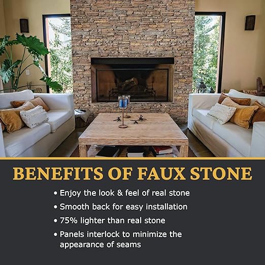 AZ Faux High-Density Polyurethane Faux Stone Interlocking Outside Corner - Image 4