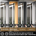 Ratsamee 72x36 Inch LED Bathroom Mirror - Image 4