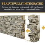 AZ Faux High-Density Polyurethane Faux Stone Interlocking Outside Corner - Image 7
