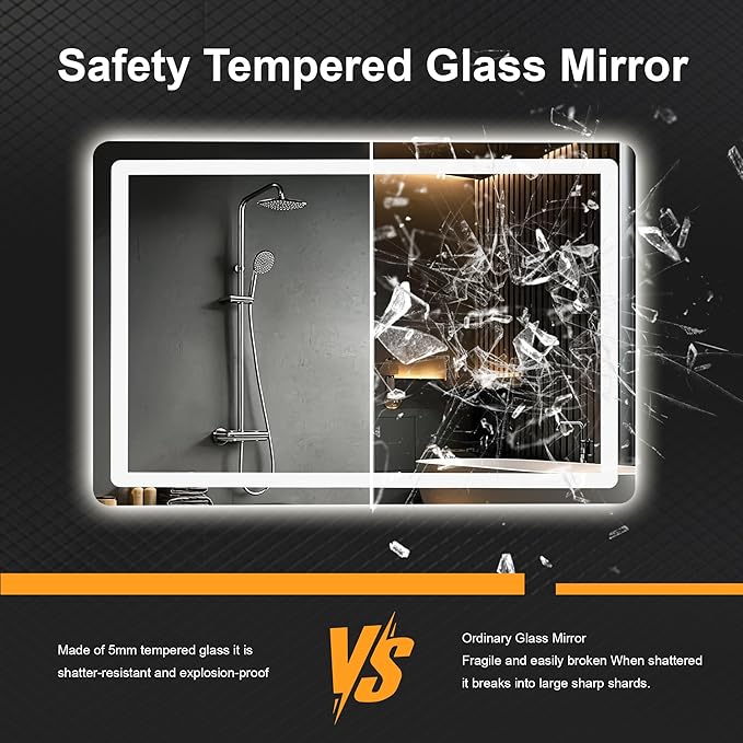 AMOISE Bathroom Vanity Mirror - Image 6