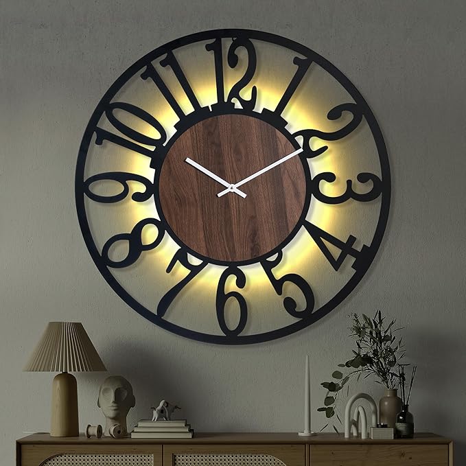 32'' Large Silent Wall Clock by Casaformia