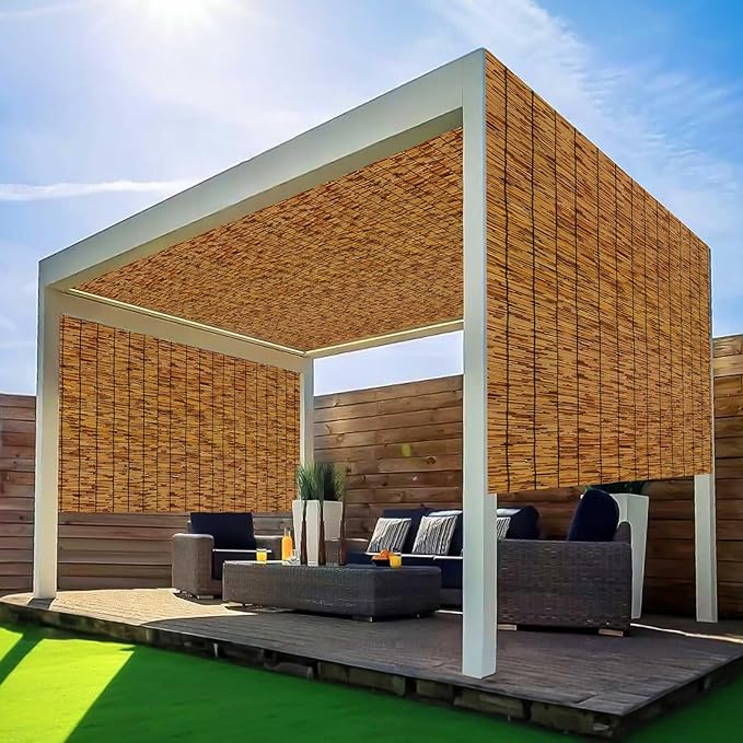 Reed Fencing Rolls, Bamboo Screens Outdoor - Image 7