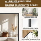 Koonmi 77"x38" Floor Mirror Full Length, Bedroom Floor Body Mirror - Image 5