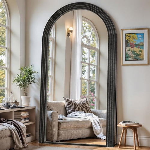 Antok Full Length Mirror 82"×44" Floor Mirror Standing Tall Mirror, Arched by AntokMirror