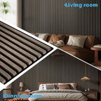 Art3d 2-Pack 108" x 12" Acoustic Wood Panels - Image 3