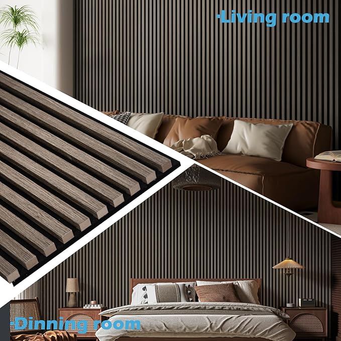 Art3d 2-Pack 108" x 12" Acoustic Wood Panels - Image 3
