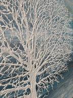 Yihui Arts Canvas Art Wall Decor, Modern Nature Teal Artwork Prints, Large Size - Image 3