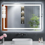 24"x36" LED Bathroom Mirror by MYSUNORIA