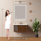 30x36 Inch LED Lighted Bathroom Mirror - Image 6