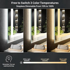 36"x30" LED Bathroom Mirror - Image 7