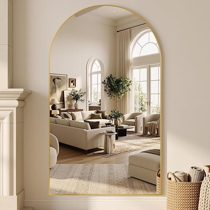 Suidia 72"x44" Arched Full Length Mirror - Image 2