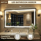 Antok 55X30 LED Bathroom Mirror - Image 3