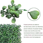 ODTORY Artificial Boxwood Roll Panels:54 X 120 in UV-Anti More Dense Greenery - Image 4