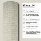 Ansehan Wallcovering W711 Terraces Collection 36" W x 8 Yard L, Natural Paper - Image 7